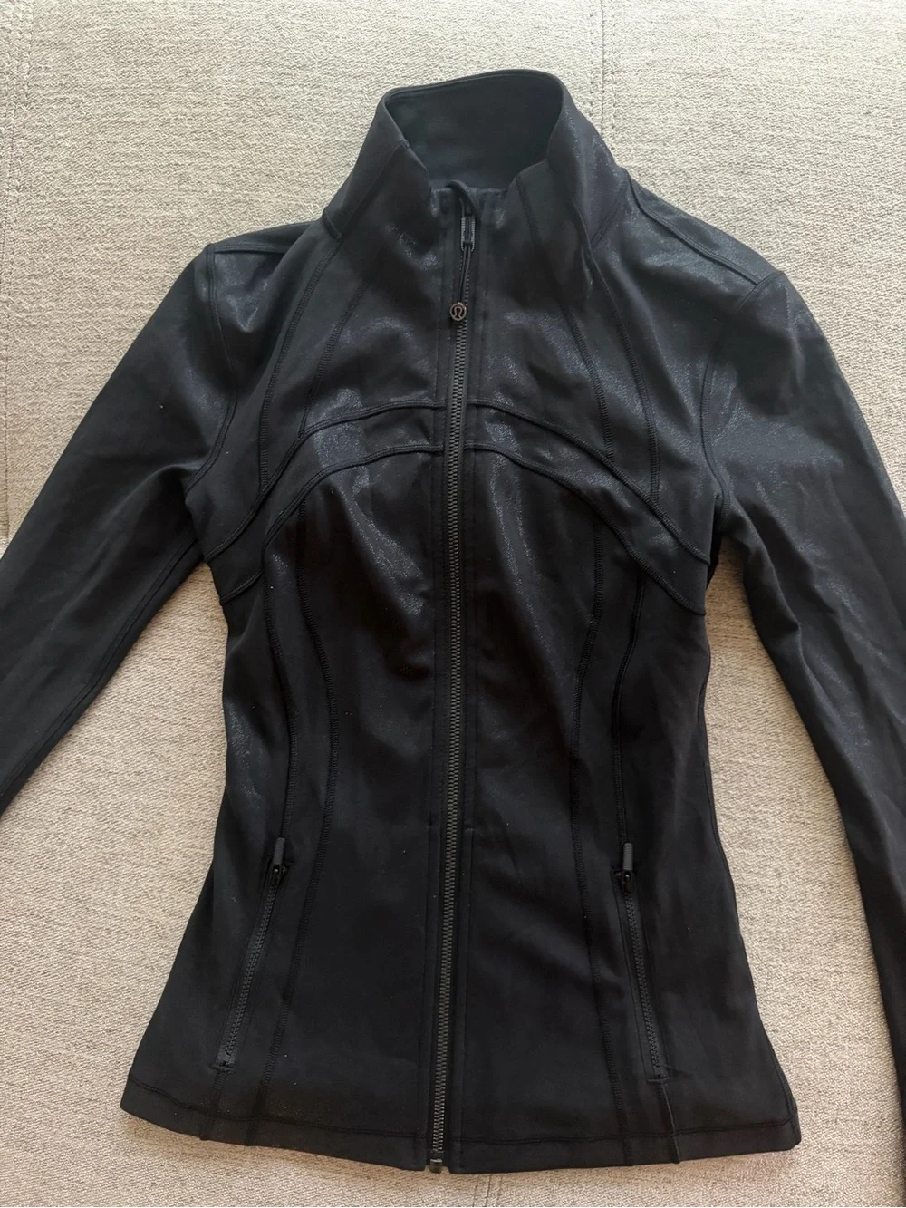 Sparkling Black Lululemon Define Jacket